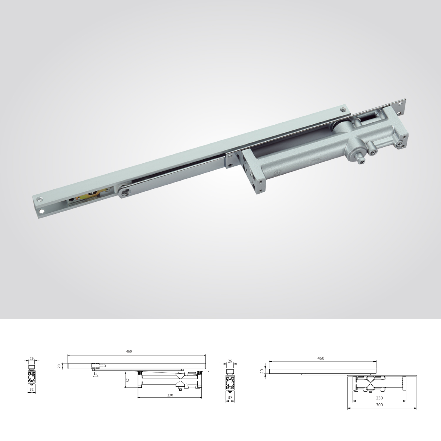 Concealed Door Closer